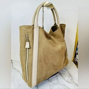 See by Chloe Taupe Nubuck Suede Harriet Hobo
